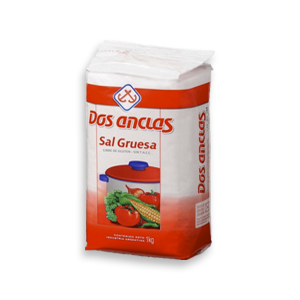 DOS ANCLAS SAL GRUESA PAQUETE 1KG
